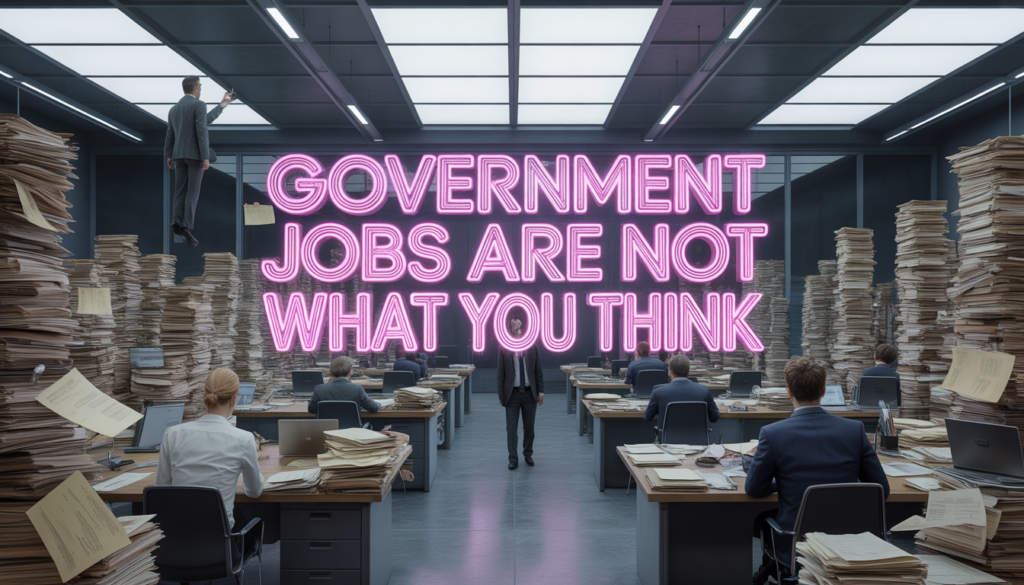 Government Jobs Are Not What You Think: