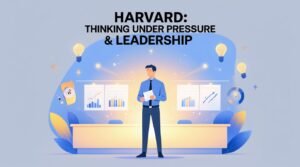 What Harvard Really Teaches You About Thinking Under Pressure and Leading With Clarity:
